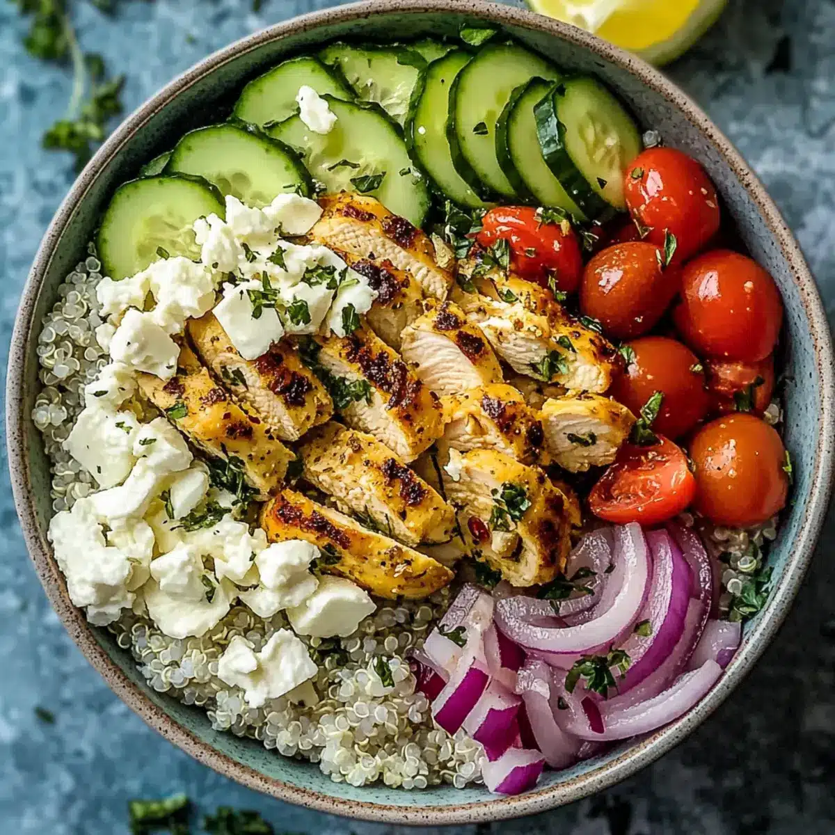 Mediterranean Chicken Bowl