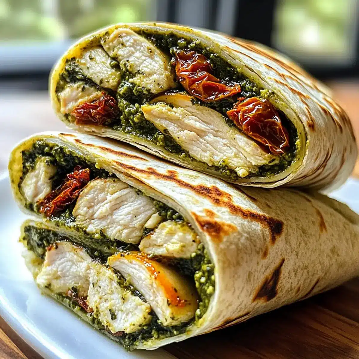 Chicken Pesto Wrap