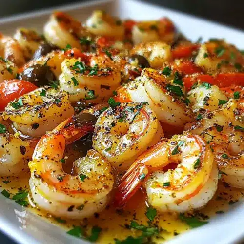 Mediterranean Shrimp Skillet