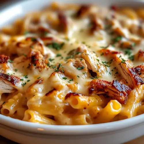 BBQ Chicken Mac and Cheese