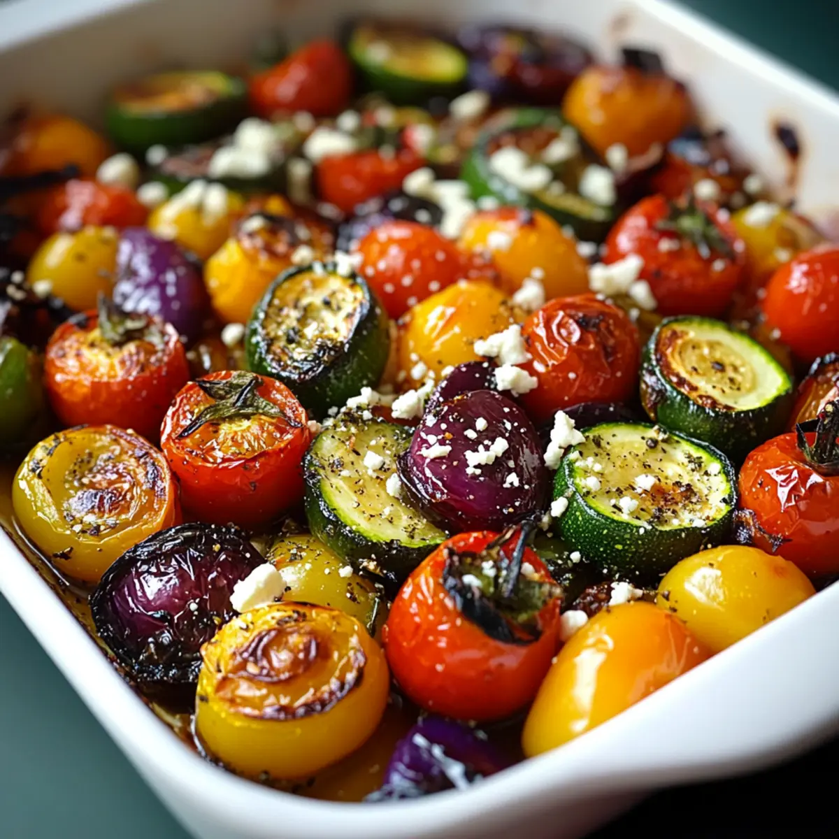 One Pan Greek Vegetables