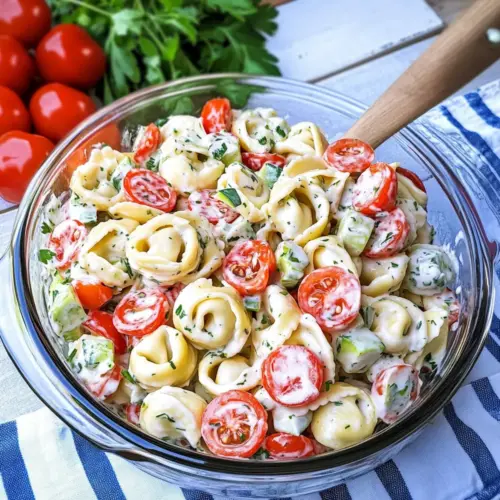 Summertime Tortellini Pasta Salad