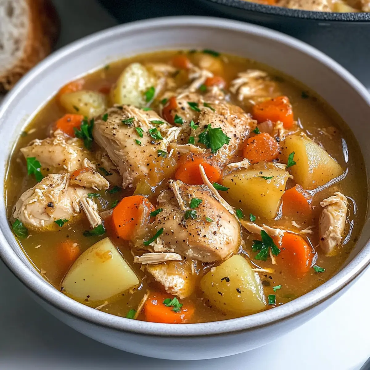 Slow Cooker Chicken Stew