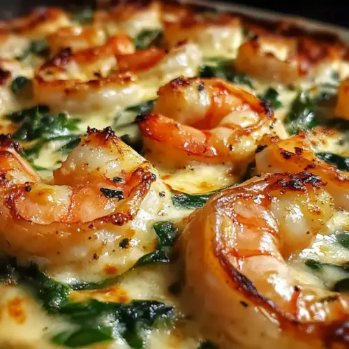 Low-Carb Shrimp Tuscan Bake