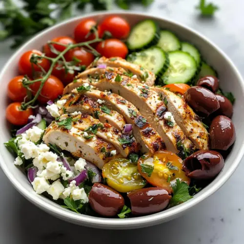Low-Carb Greek Chicken Bowls