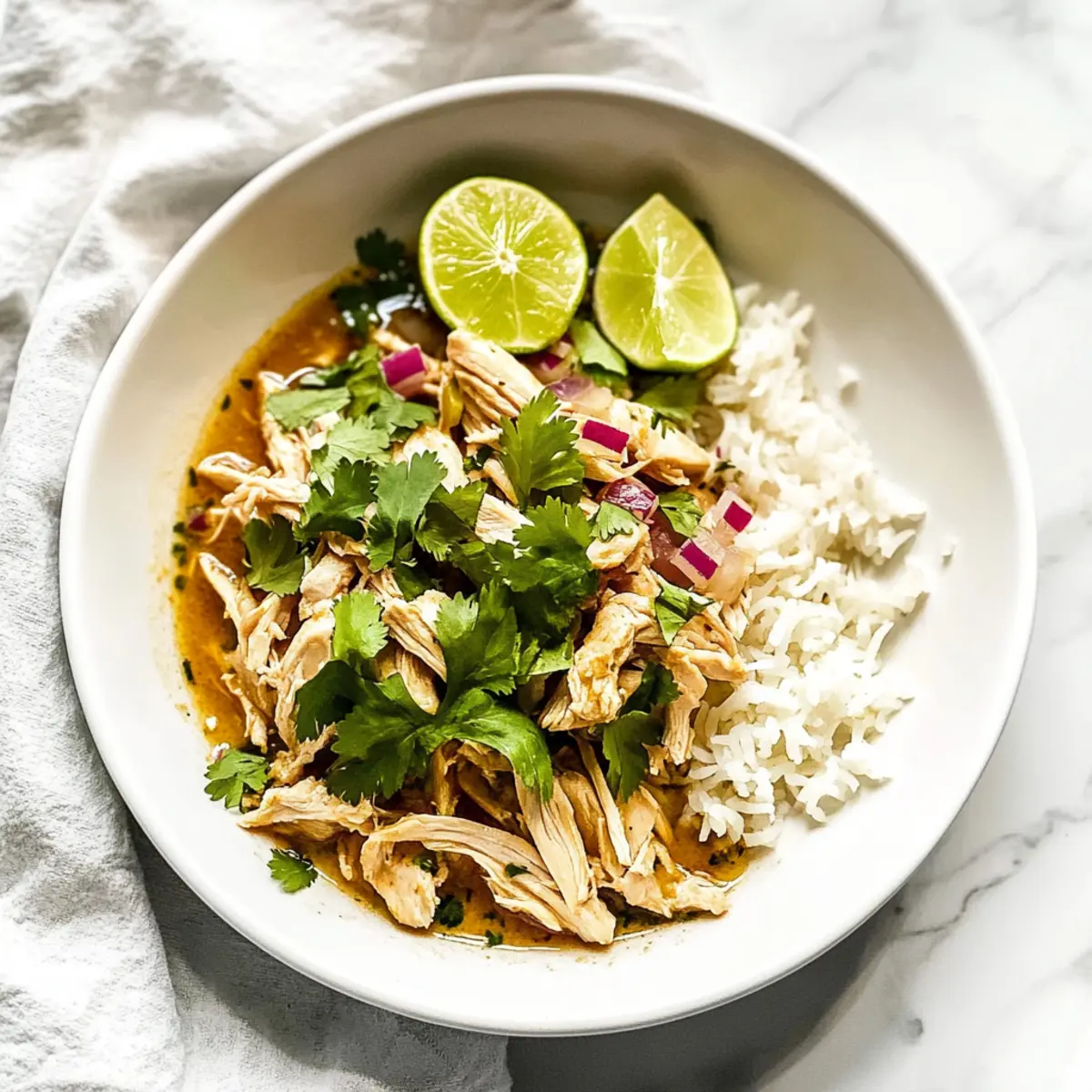 Crock Pot Cilantro Lime Chicken