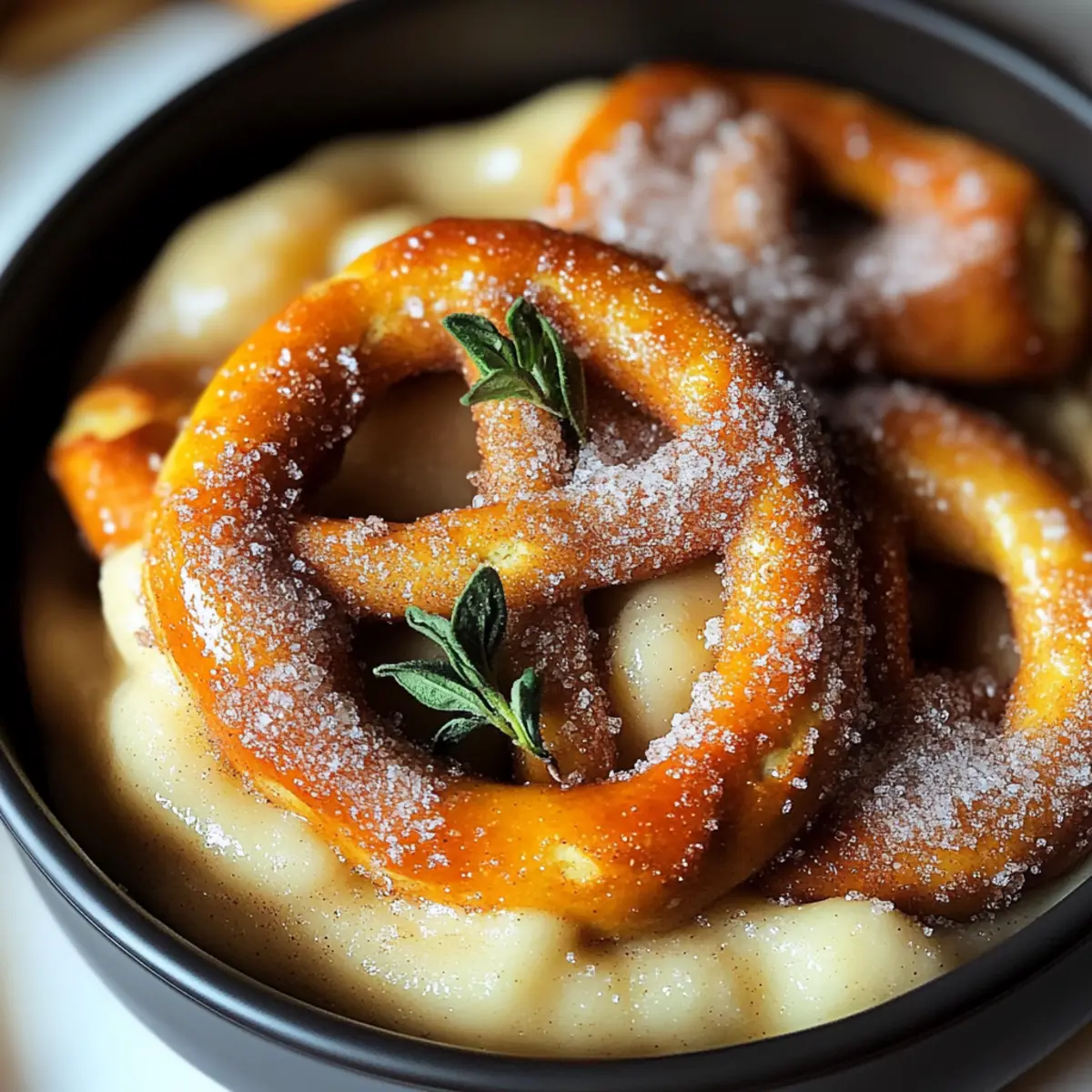 Cinnamon Sugar Soft Pretzels