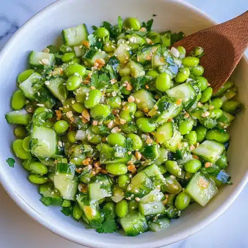 Cucumber Edamame Salad
