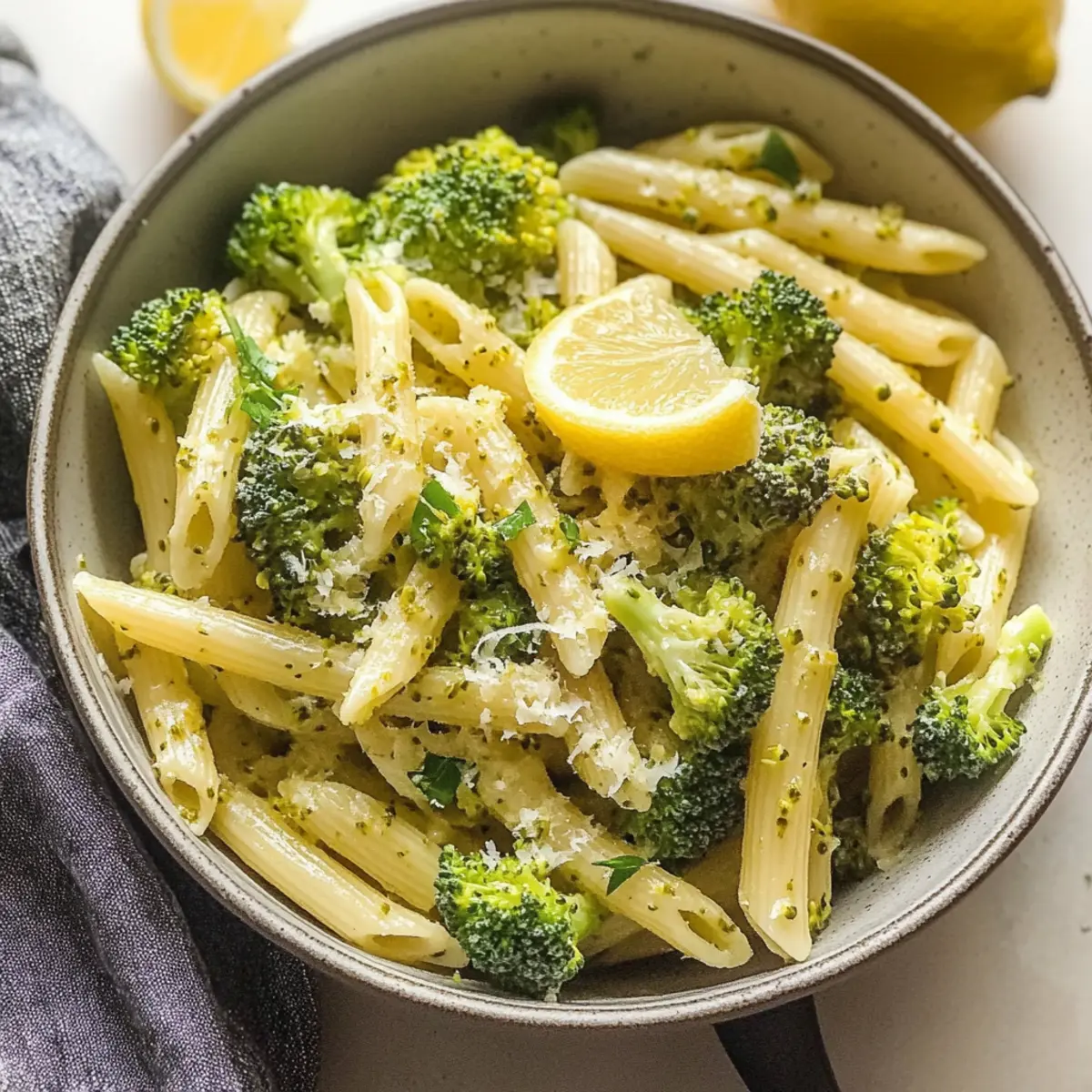 Lemon Broccoli Pasta