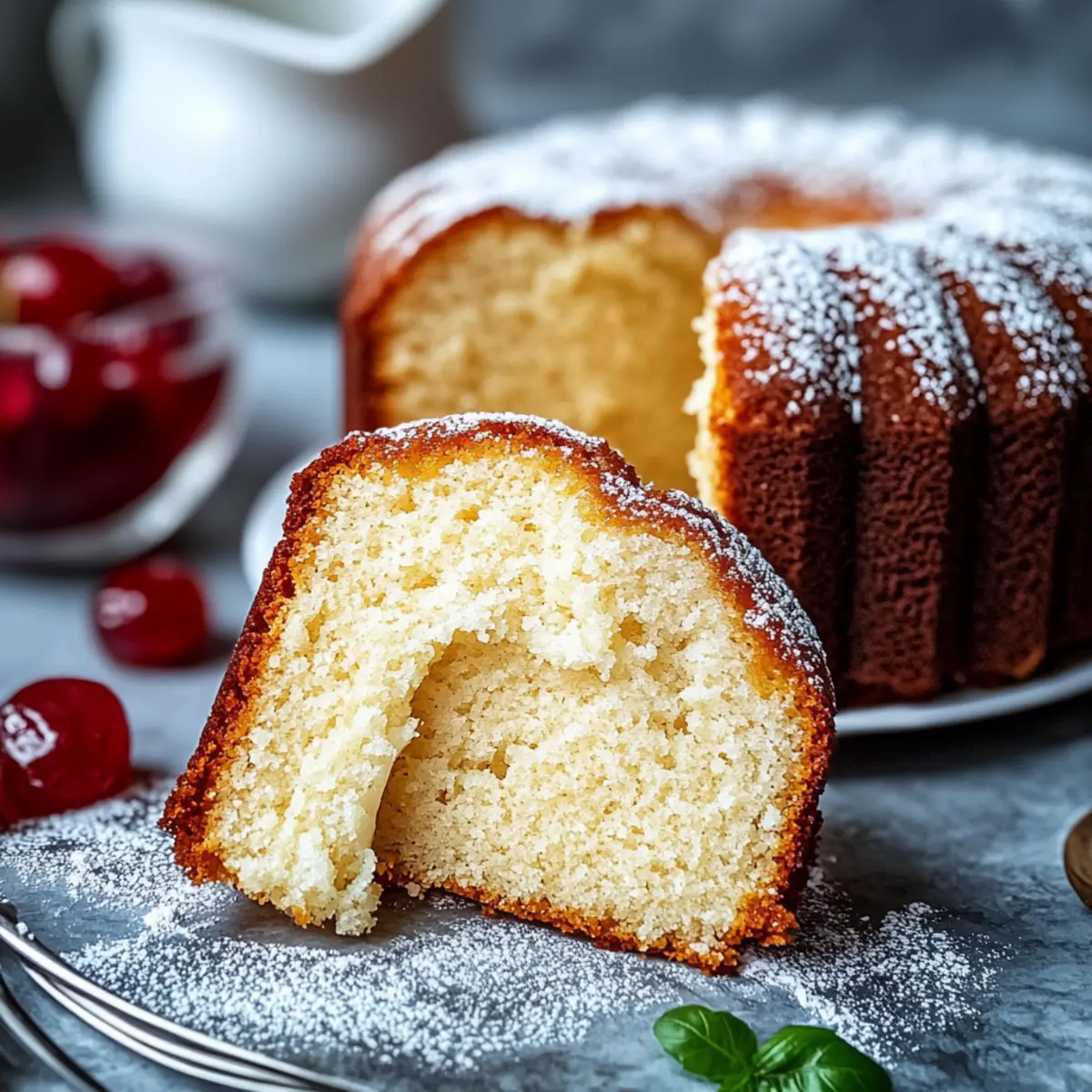 Vanilla Pound Cake