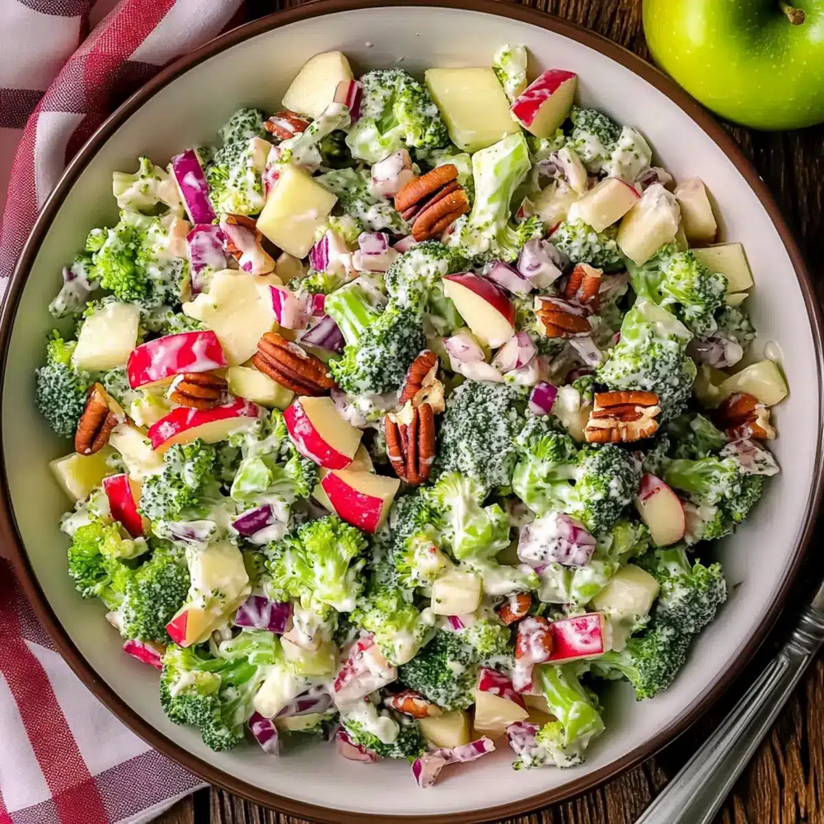 Honeycrisp Apple Broccoli Salad