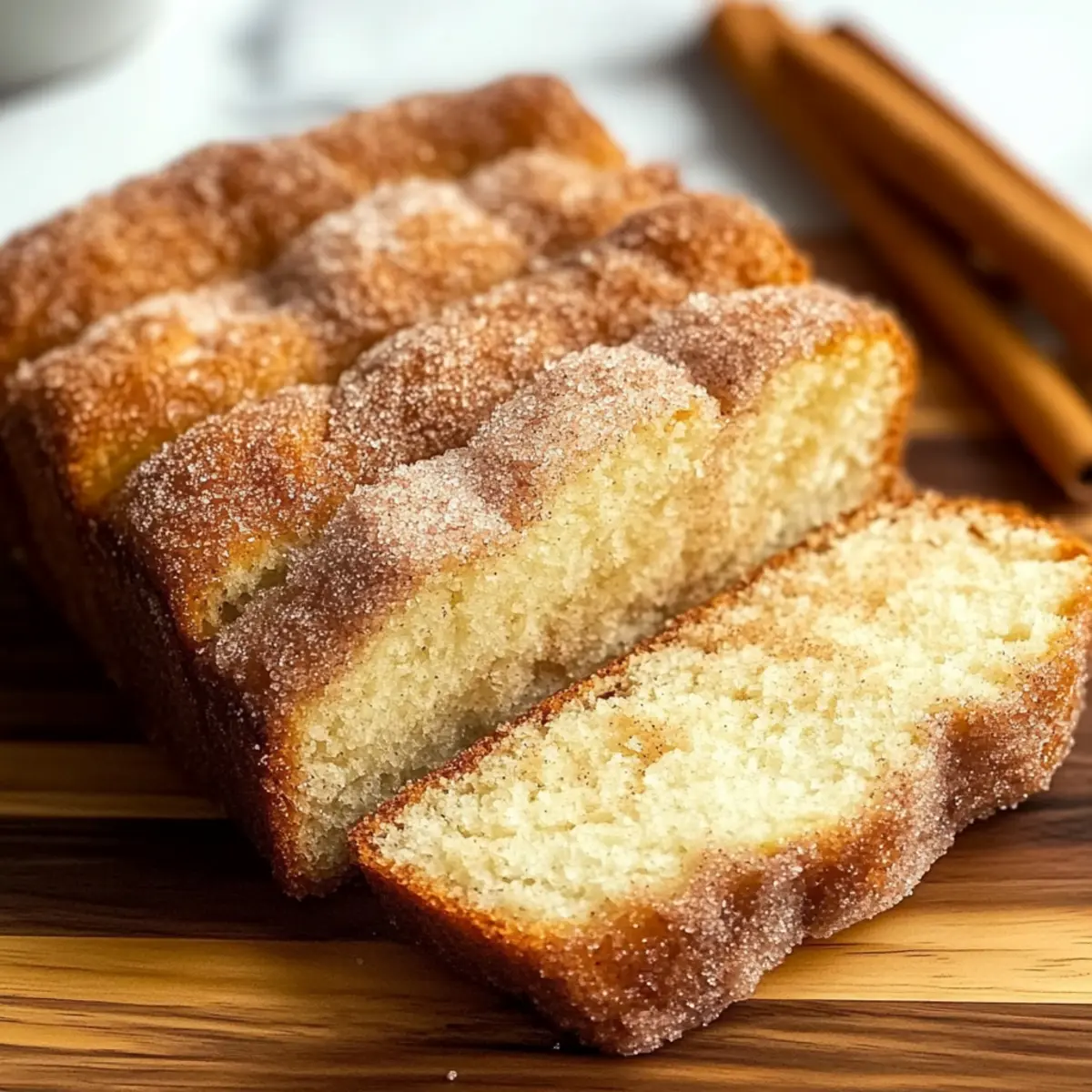 Cinnamon Sugar Donut Bread