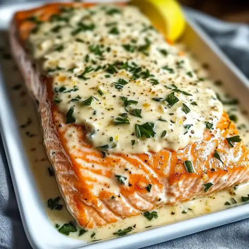 Baked Boursin Salmon