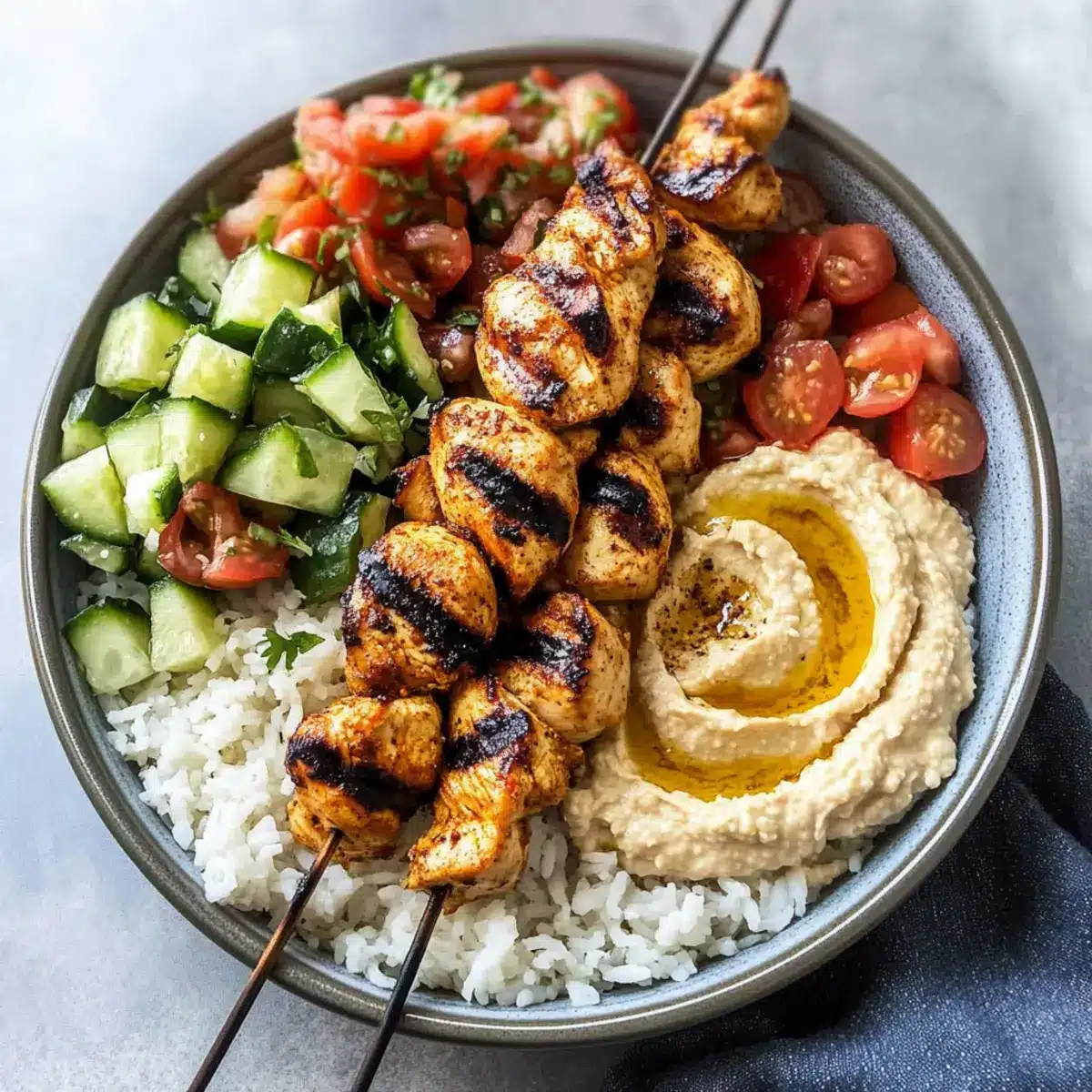 Mediterranean Rice Bowl
