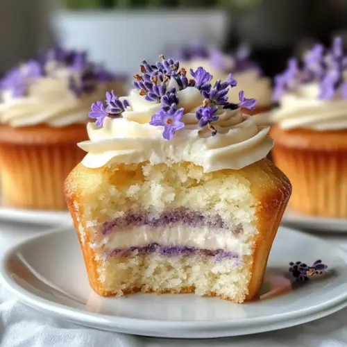 Lavender Honey Cupcakes