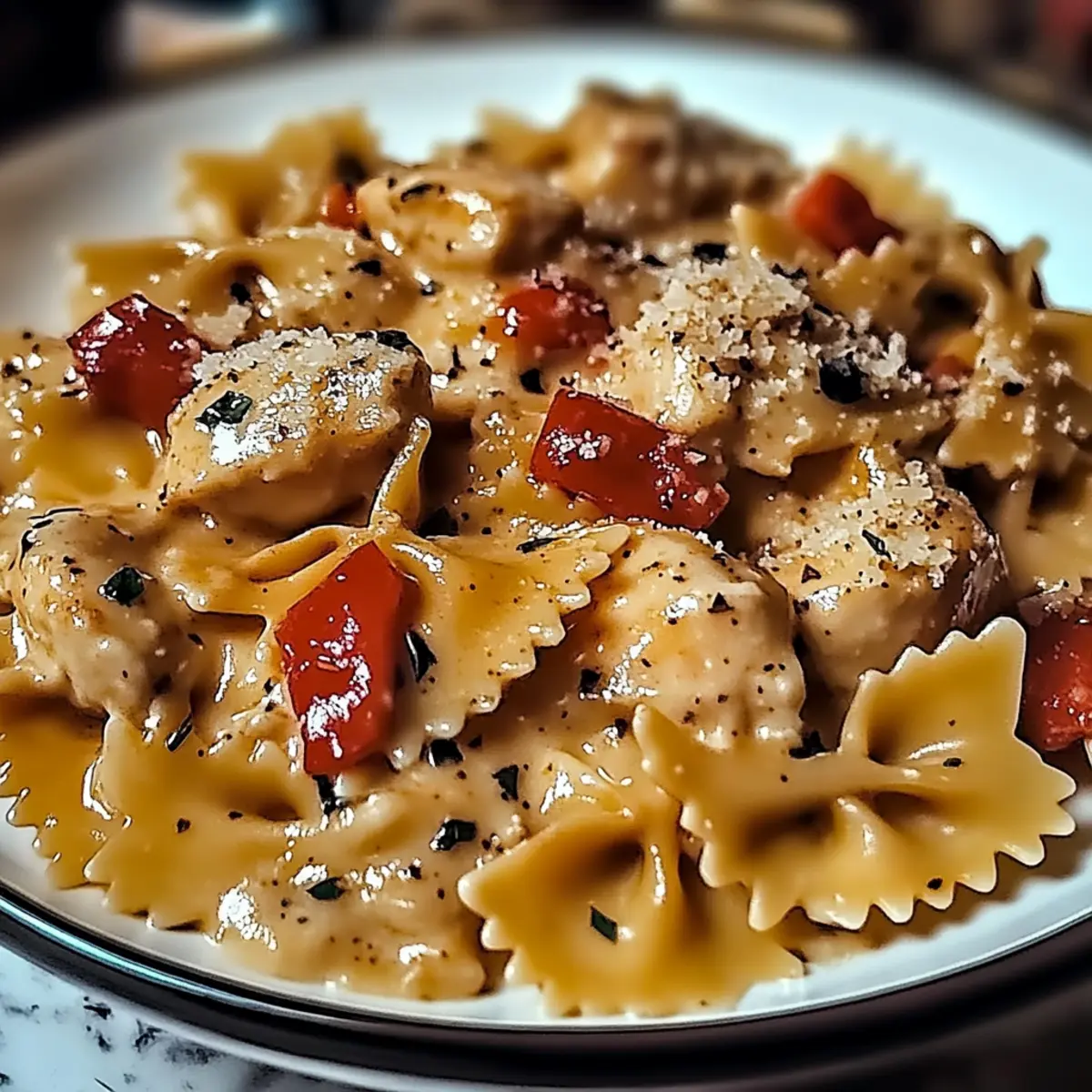 Parmesan Roasted Red Pepper Chicken