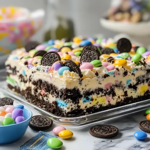 Easter Dirt Cake Casserole