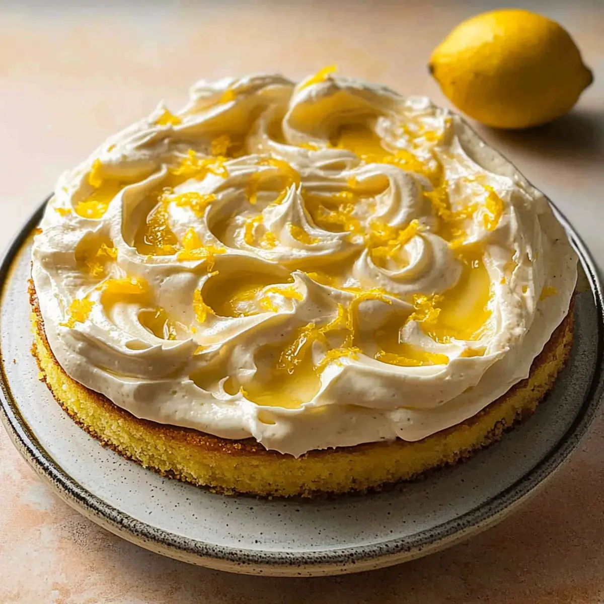 Limoncello Mascarpone Cake