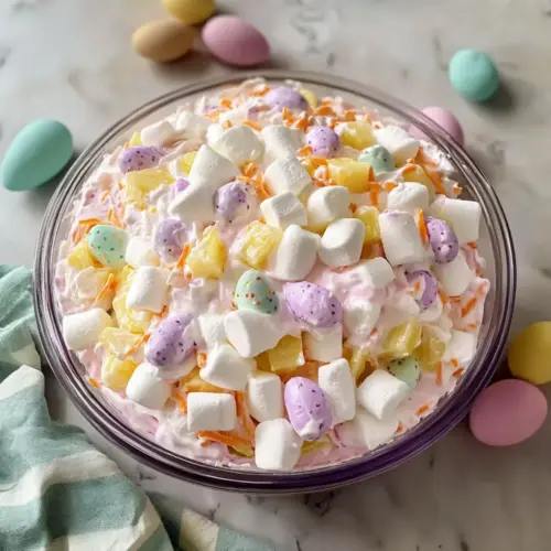 Marshmallow Easter Fluff Salad