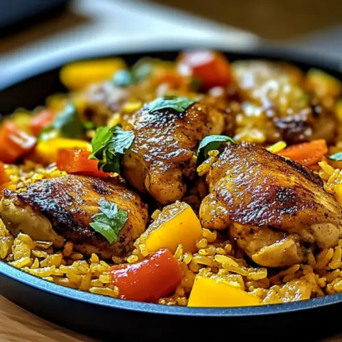 Caribbean Chicken and Rice