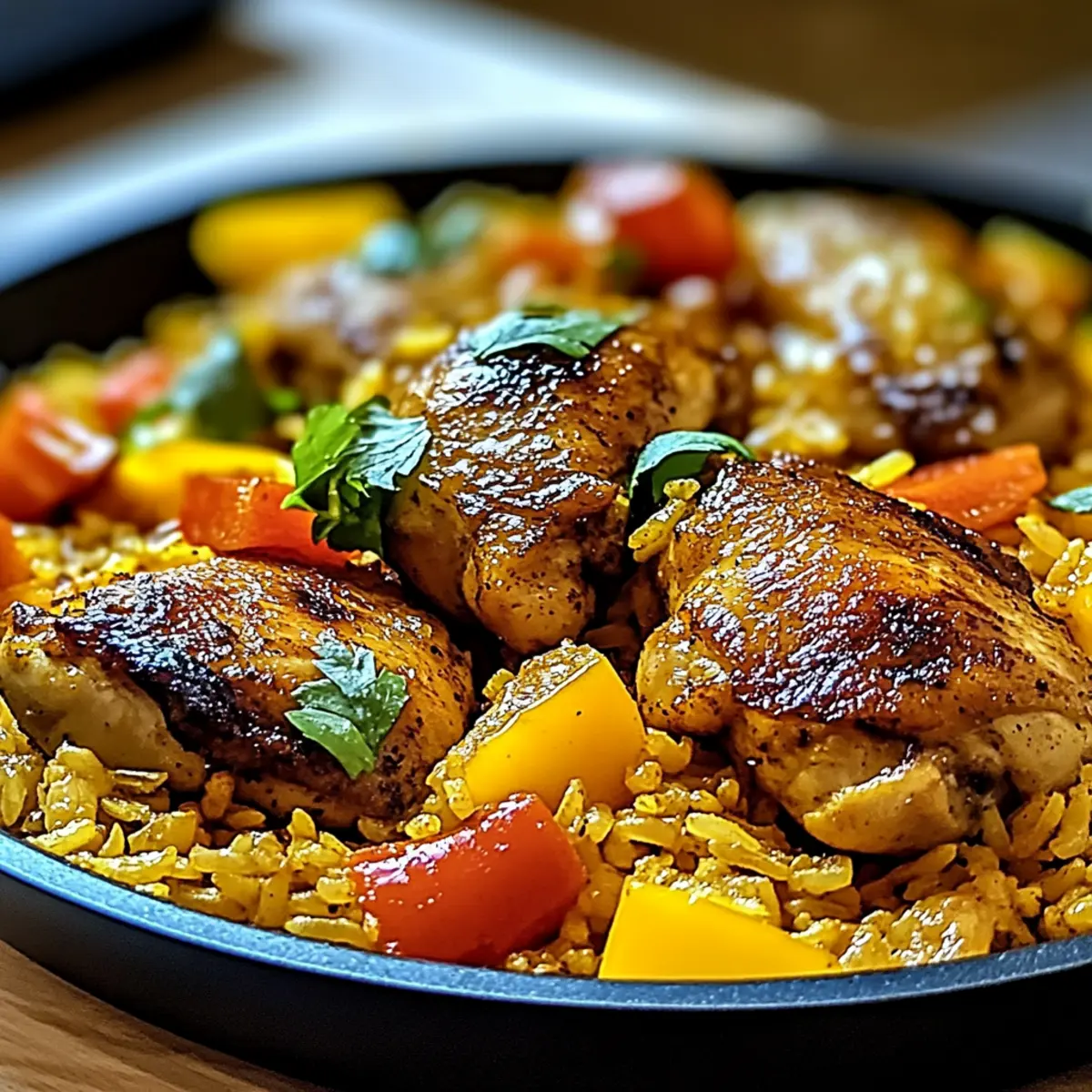 Caribbean Chicken and Rice