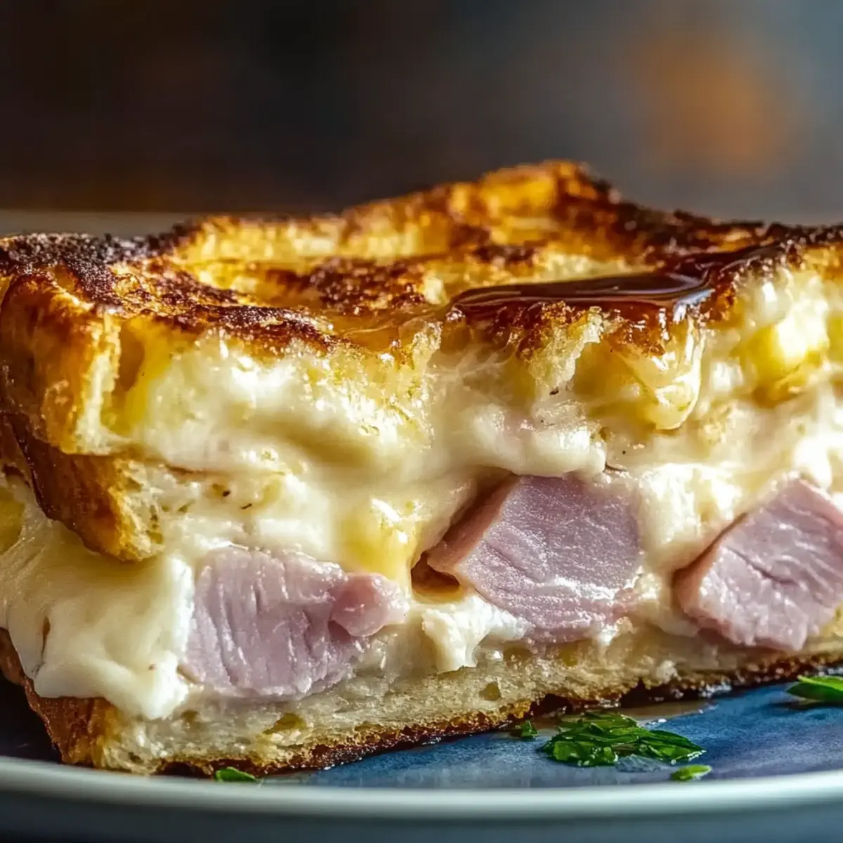 Monte Cristo Breakfast Casserole