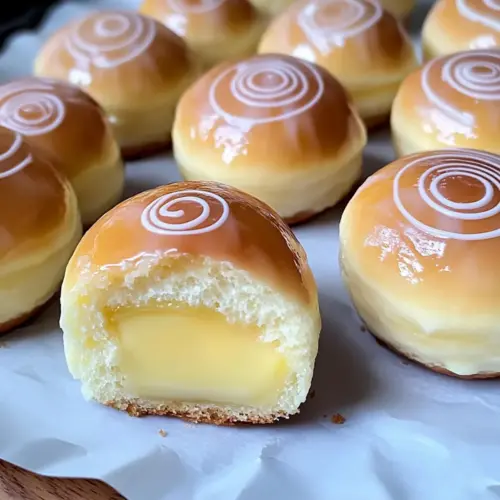 Baked Custard Bun