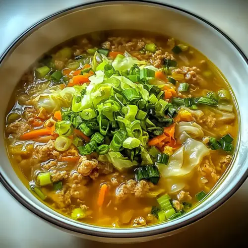 One-Pot Egg Roll Soup