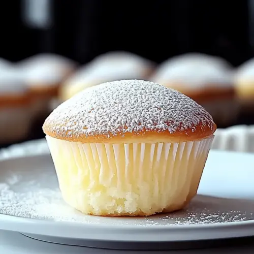 Japanese Cotton Cheesecake Cupcakes