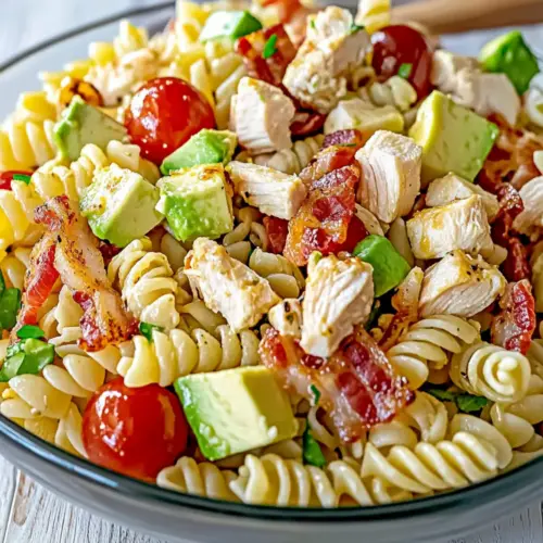 Chicken Club Pasta Salad