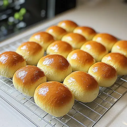 Homemade Hot Dog and Hamburger Buns