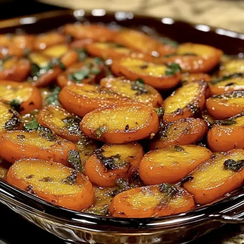 Amish Baked Honey-Glazed Carrots