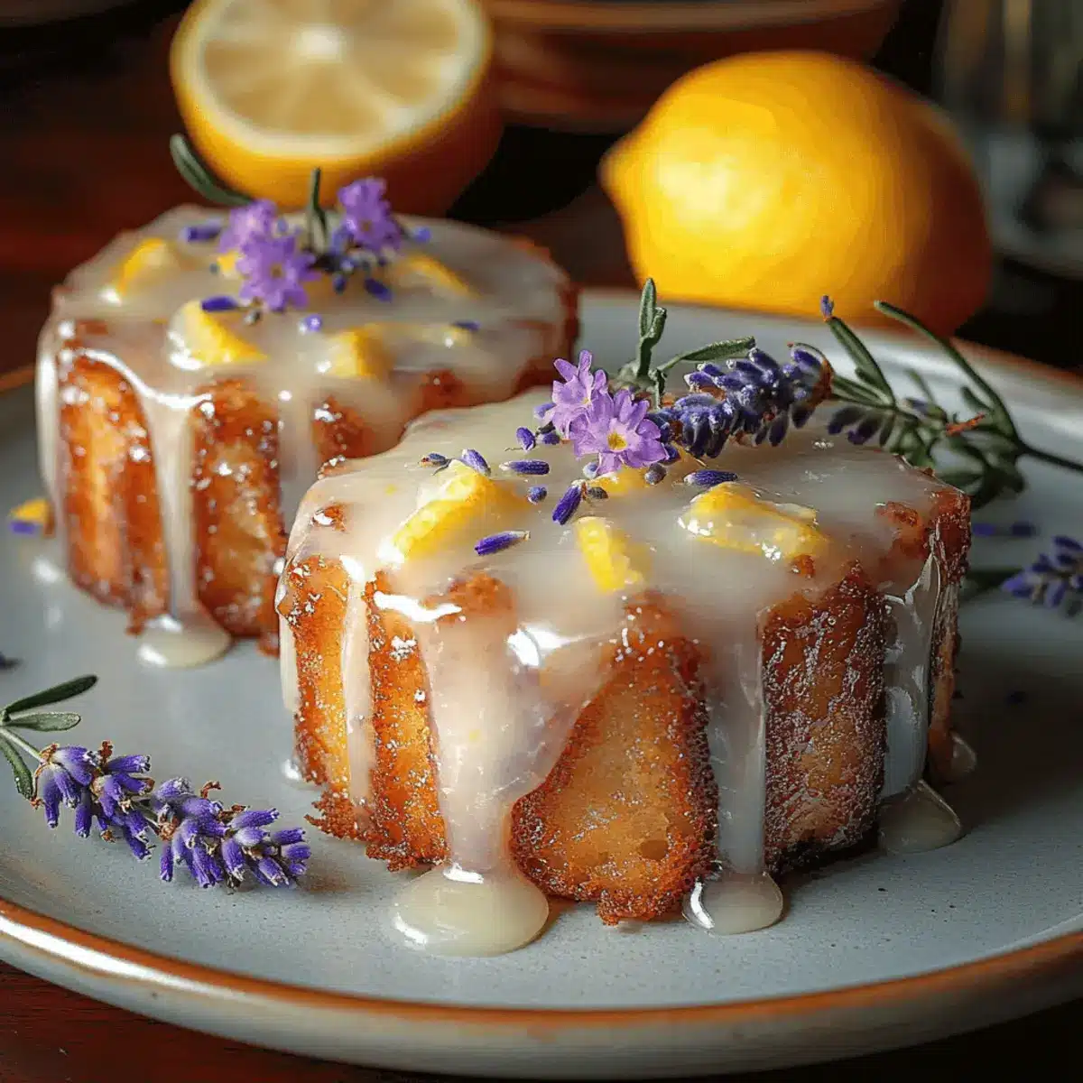 Ultimate Mini Lemon Cakes