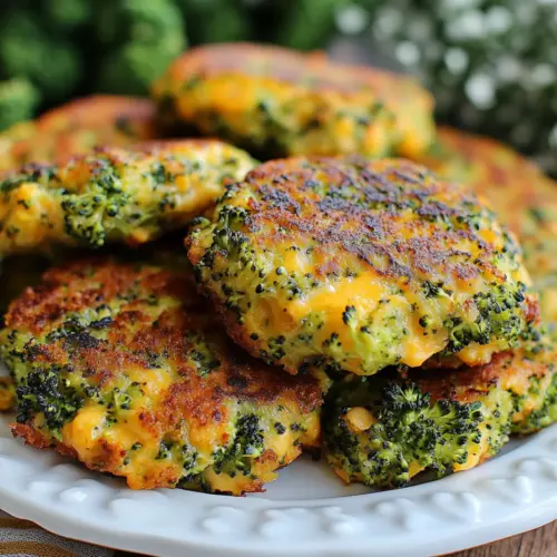Broccoli Cheese Patties
