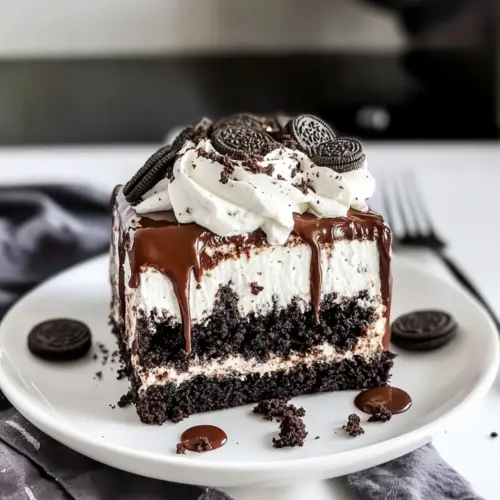 Oreo Poke Cake