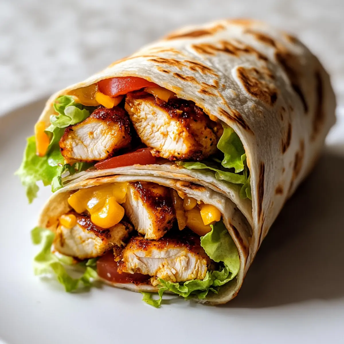 Chipotle Chicken Wrap