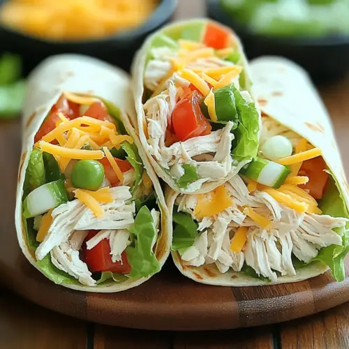 Chicken Ranch Wraps