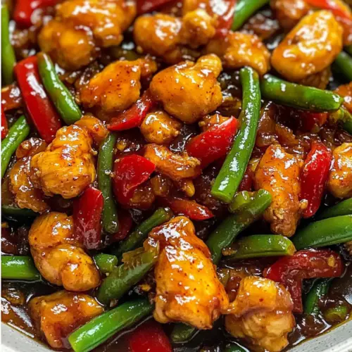 Chicken Green Bean Stir Fry