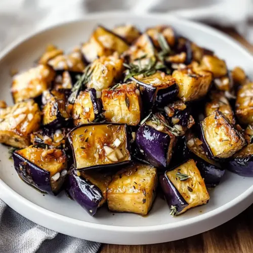 Garlic Roasted Eggplant