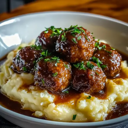 Salisbury Steak Meatballs