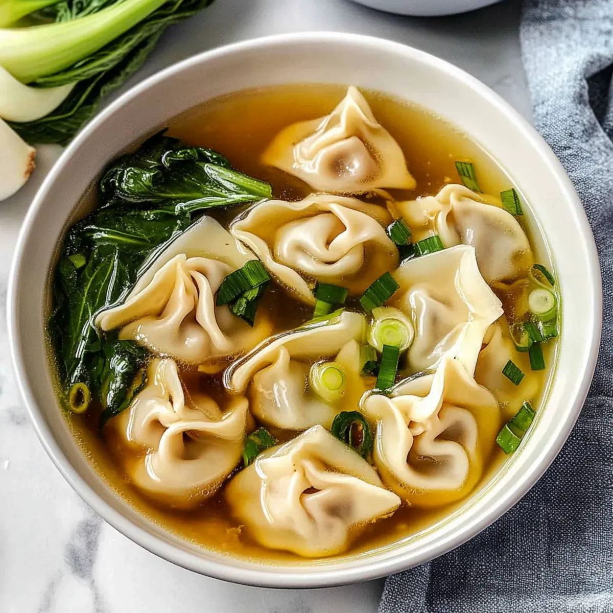 Chicken Wonton Soup