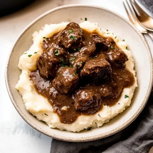Instant Pot Beef Tips & Gravy