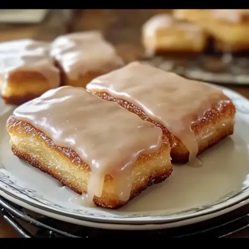 Maple Donut Bars
