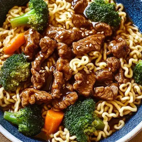 Mongolian Beef Ramen