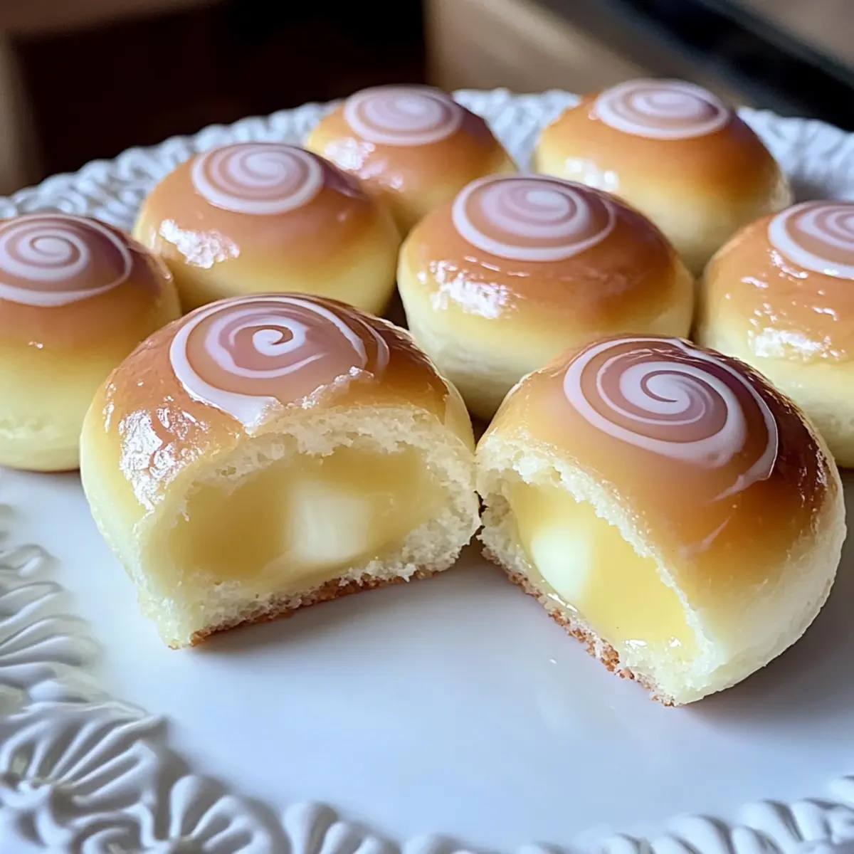 Baked Custard Bun