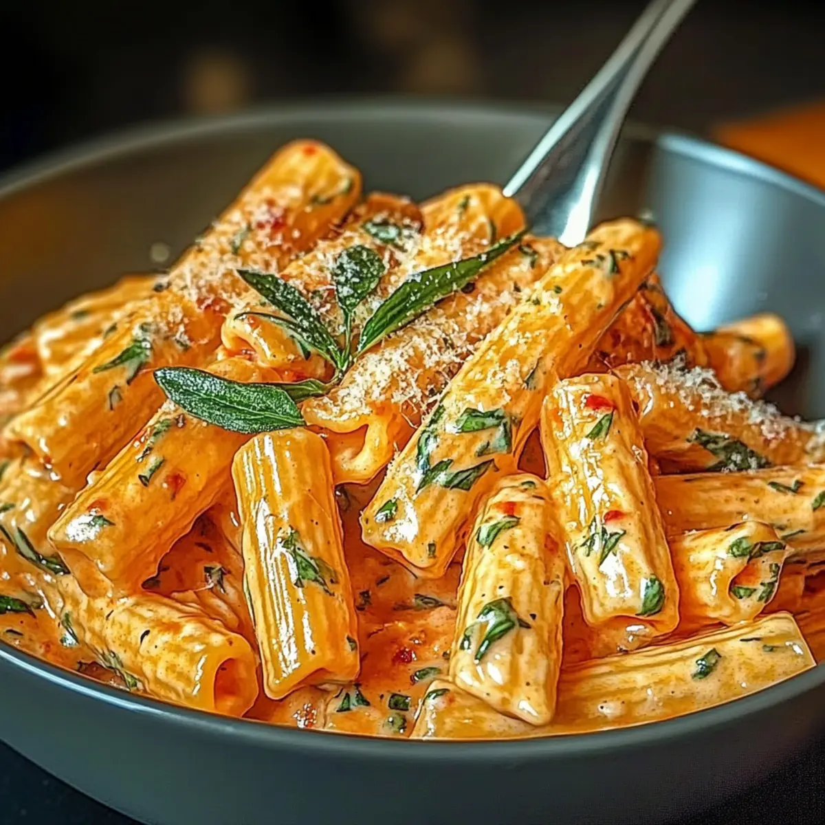 Creamy Tomato Garlic Pasta