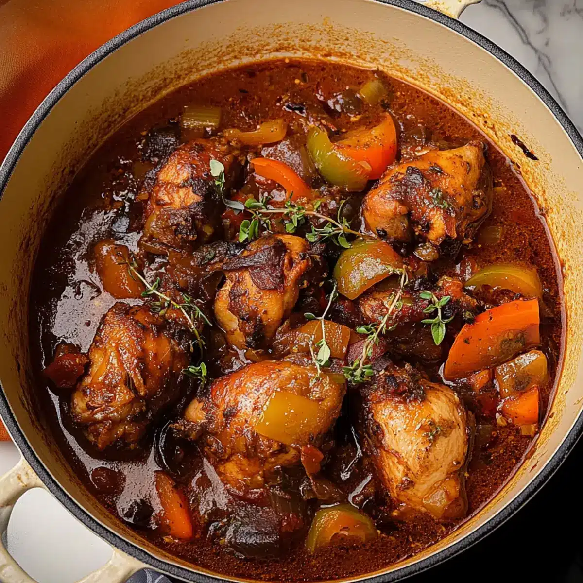 Jamaican Brown Stew Chicken
