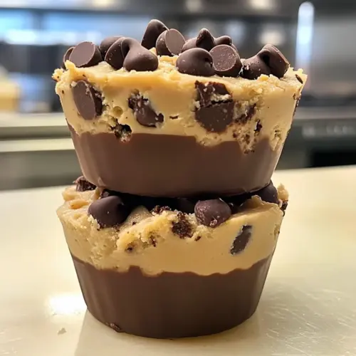 Chocolate Chip Cookie Dough Cups
