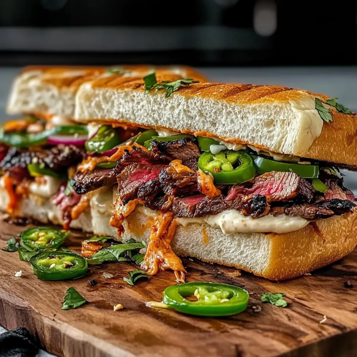 Korean Steak Sandwich