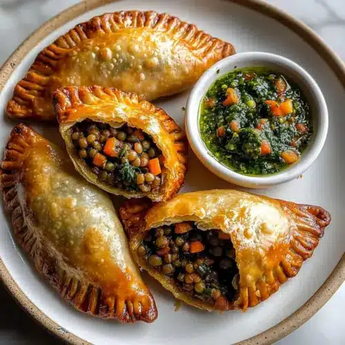 Lentil and Veggie Vegan Empanadas
